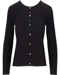 P.A.R.O.S.H. - Long-Sleeved Knitted Cardigan - Lyst