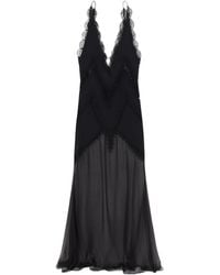 Tom Ford - Sheer Lace Panel Dress - Lyst