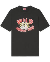 KENZO - Short Sleeved Crewneck T-Shirt - Lyst