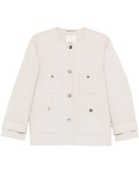 Max Mara - Pocket Button Jacket - Lyst