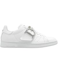 DSquared² - Logo-Detail Low-Top Sneakers - Lyst