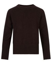 Fedeli - Long-Sleeved Crewneck Jumper - Lyst