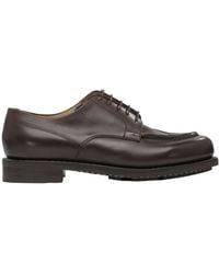 Paraboot - Chambord Leather Lace-Up Shoes - Lyst