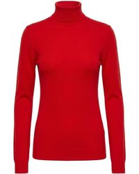 Gucci - Logo-Embroidered Roll-Neck Jumper - Lyst