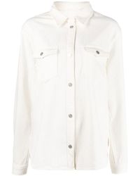 FRAME - Long-Sleeved Buttoned Shirt - Lyst