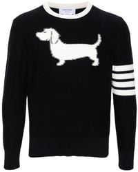 Thom Browne - 4-Bar Hector Sweater - Lyst