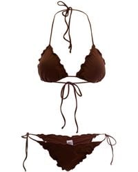 MC2 Saint Barth - Lace-Up Bikini Set - Lyst