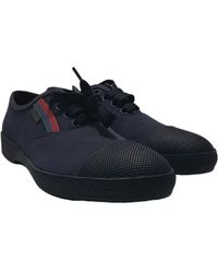 Prada - Round-Head Casual Shoes - Lyst