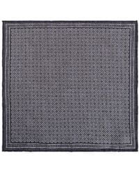 Eleventy - Geometric-Print Pocket Square - Lyst