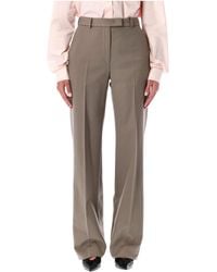Frankie Shop - High-Waisted Straight-Leg Pants - Lyst