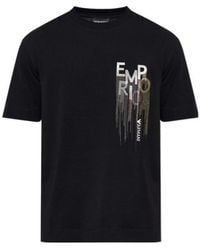 Emporio Armani - Short-Sleeved T-Shirt - Lyst