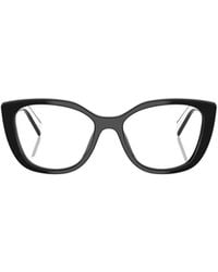 Prada - Eyewear Cat-Eye Glasses - Lyst