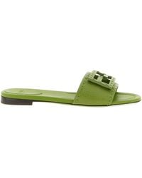 Fendi - Baguette Ff Slip-On Slides - Lyst