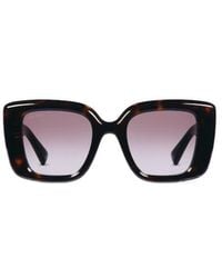 Gucci - Eyewear Butterfly Frame Sunglasses - Lyst