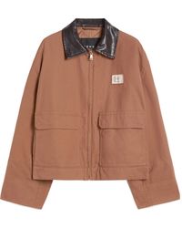 Weekend by Maxmara - Patch-Pocket Collared Coat - Lyst