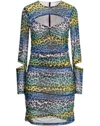 Ganni - Mini Dress - Lyst