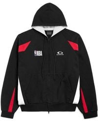 Balenciaga - Nba Zip-Up Hoodie - Lyst