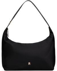 Tommy Hilfiger - Solid Color Shoulder Bag - Lyst