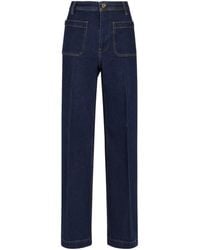 Polo Ralph Lauren - High Waist Straight-Leg Jeans - Lyst