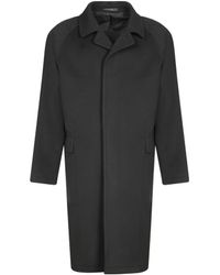 Tagliatore - Single-Breasted Mid-Length Coat - Lyst