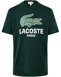 Lacoste - Dark Crewneck Shortsleeve Tee - Lyst