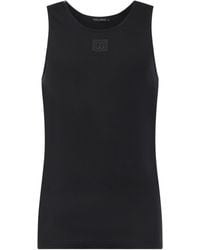 Dolce & Gabbana - Ribbed Tank Top - Lyst