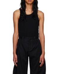 Dion Lee - Bichrome Cutout-Detail Tank Top - Lyst