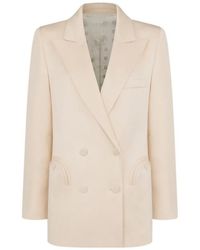 Blazé Milano - Blazé Milano Novalis Everynight Double-Breasted Blazer - Lyst