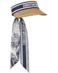 Dior - D-Ocean Visor With Mitzah - Lyst