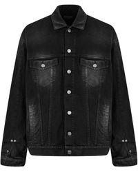 Balenciaga - Deconstructed Denim Jacket - Lyst