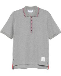 Thom Browne - Cotton Polo Shirt - Lyst