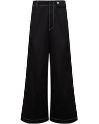 Moncler - X Palm Angels Logo Patch Wide-Leg Trousers - Lyst