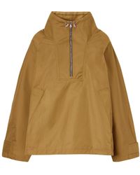 Agolde - Half-Zip High Neck Windproof Jacket - Lyst