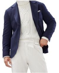 Brunello Cucinelli - Notched-Lapels Single-Breasted Blazer - Lyst