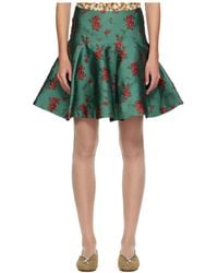 Edward Cuming - Wallpaper Gala Jacquard Midi Skirt - Lyst