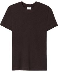 Filippa K - Ribbed Crew Neck T-Shirt - Lyst