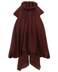 Zimmermann - Luna Billow Halter Top - Lyst