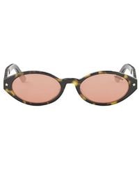 Dior - Eyewear Pacific R1I Oval Frame Sunglasses - Lyst