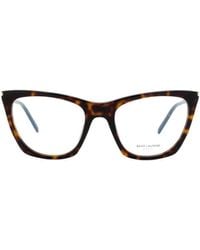 Saint Laurent - Eyewear Opt Kate Cat Eye Frame Glasses - Lyst