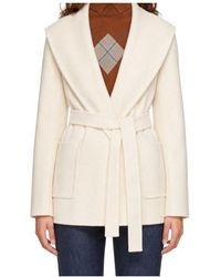Mackage - Belted Hooded Coat - Lyst