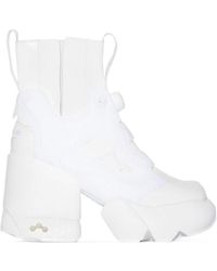 Maison Margiela - X Reebok Tabi Instapump Fury Hi Boots - Lyst