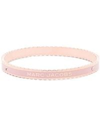 Marc Jacobs - The Medallion Scalloped Logo Detailed Bracelet - Lyst
