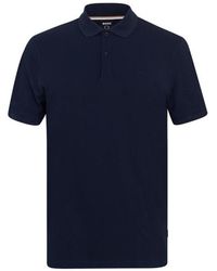 BOSS - Short-Sleeved Polo Shirt - Lyst