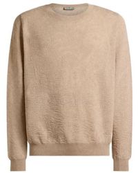 Etro - Cotton Sweater With Floral Paisley Motif - Lyst