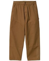 Carhartt - Wide Panel Cotton Trousers - Lyst