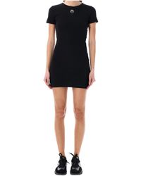 Marine Serre - Rib T-Shirt Dress - Lyst