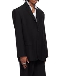 Y. Project - Pinched Front Dropd Shoulder Blazer - Lyst
