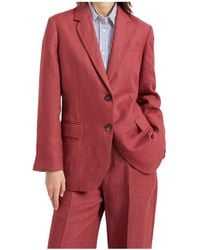 Brunello Cucinelli - Gabardine Single-Breasted Blazer - Lyst