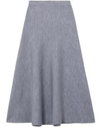 Gabriela Hearst - Freddie Knitted Midi Skirt - Lyst