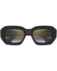 Cartier - Rectangular Frame Sunglasses - Lyst